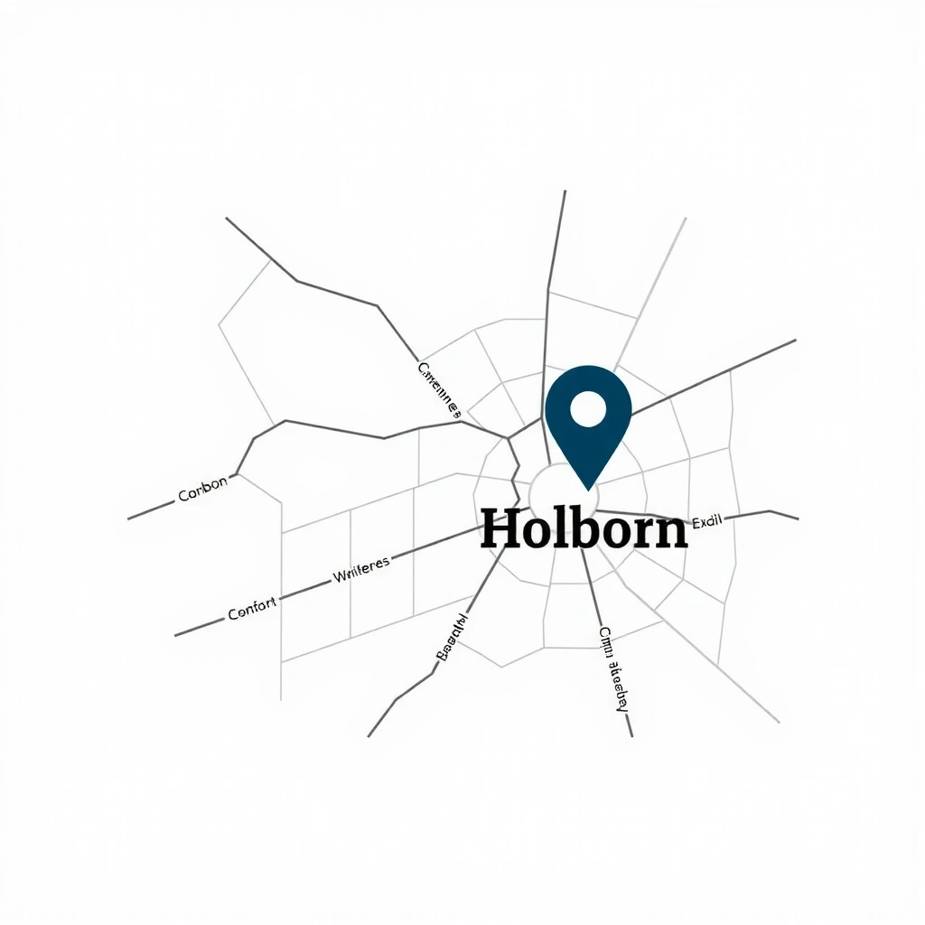 Interactive map showing leadimpact office location in Holborn, London